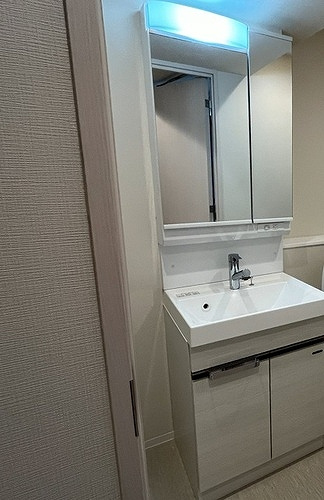 VIOR文京関口の洗面所|洗面所　※2025.12新築未入居時撮影