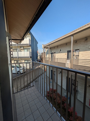 ２階バルコニー