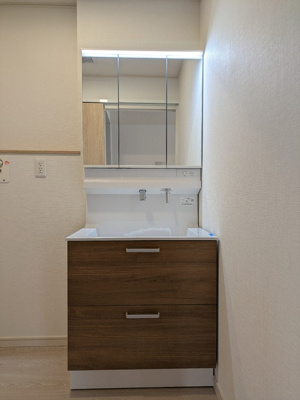 シャワー付き洗面化粧台