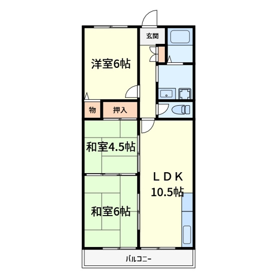 【間取り】 | ハイツ78