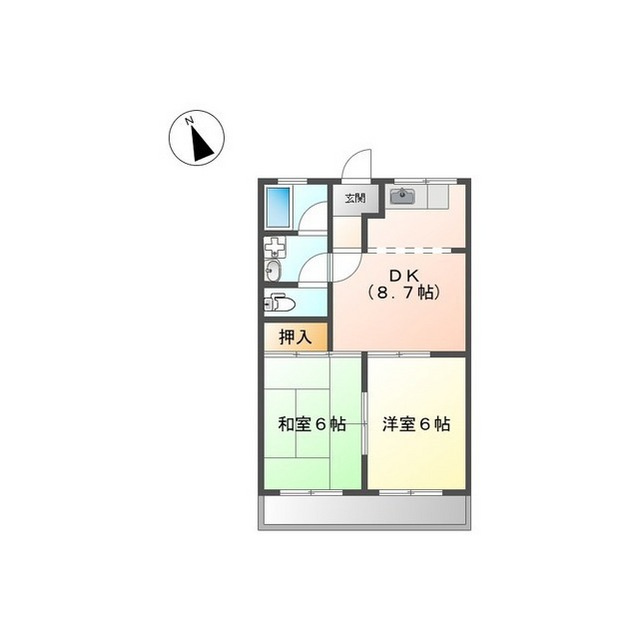 パークタウンⅠの間取り