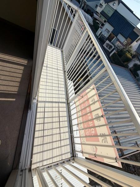 前橋市下大島町中古一戸建てのバルコニー