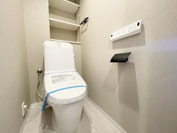 ヒルズ市が尾ブライトステージのトイレ|トイレの内装まで、スタイリッシュさにこだわりました