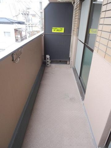 アメニティ千島のバルコニー