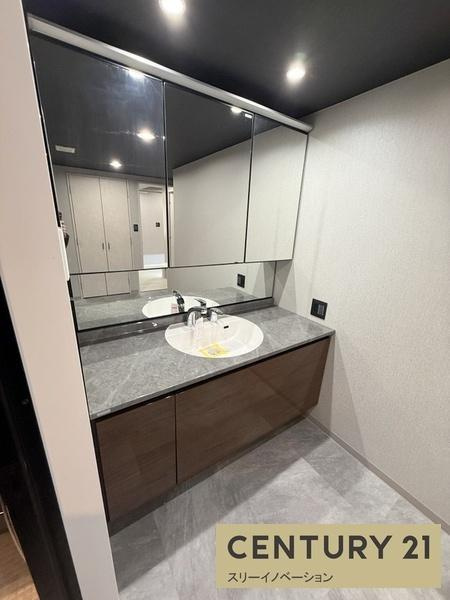 キングスクエアランドレックスＣ棟の独立洗面台