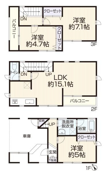 川崎市多摩区菅馬場１丁目の中古一戸建