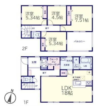 大和市西鶴間７丁目の新築一戸建