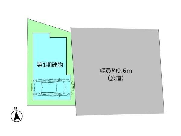 横浜市戸塚区上倉田町の新築一戸建の区画図