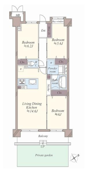 ビクトリアヒルズ横濱サウスバラード棟
