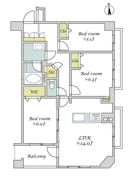 ヒルズ武蔵中原ウエストウィング