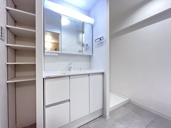 サニークレスト湘南八景２の独立洗面台