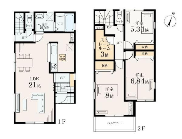 藤沢市石川６丁目の新築一戸建