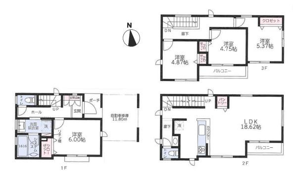 川崎市宮前区南野川２丁目の新築一戸建
