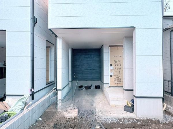 川崎市川崎区桜本２丁目の新築一戸建の駐車場