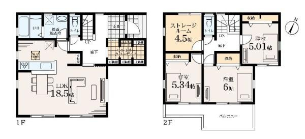 藤沢市石川６丁目の新築一戸建