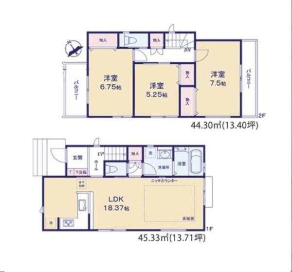 藤沢市鵠沼海岸７丁目の新築一戸建