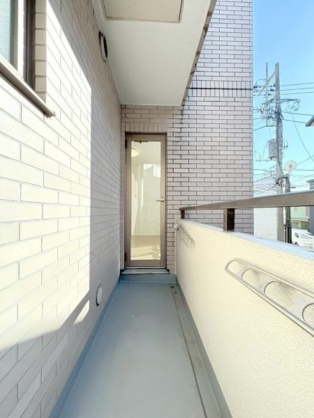 ライオンズガーデン日吉のバルコニー