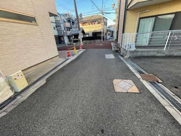 【前面道路含む現地写真】 | 大阪市生野区勝山北5丁目　売土地