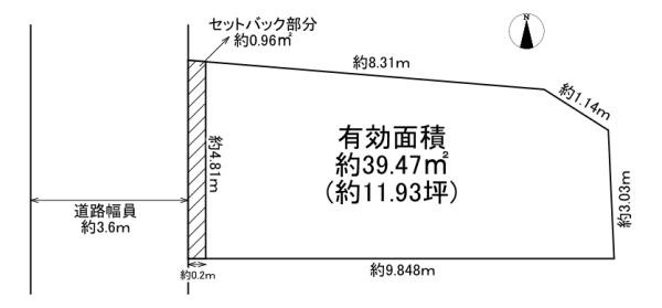 【土地図】 | 大阪市生野区勝山北5丁目　売土地