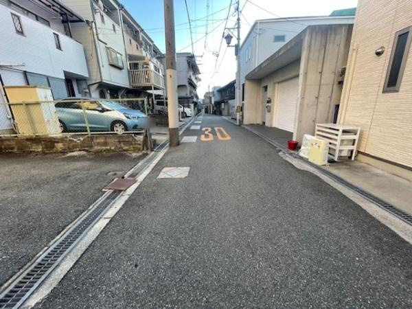 【前面道路含む現地写真】 | 大阪市生野区勝山北5丁目　売土地