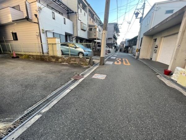 【前面道路含む現地写真】 | 大阪市生野区勝山北5丁目　売土地