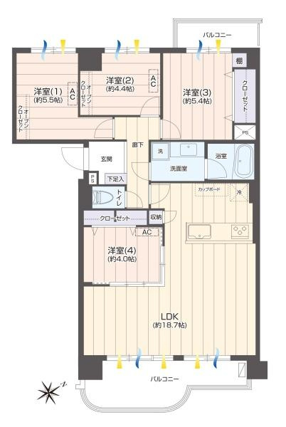 新ゆりグリーンタウンさつき街区２号棟