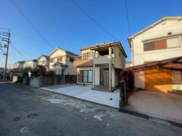 和歌山市善明寺　中古戸建の前面道路含む現地写真