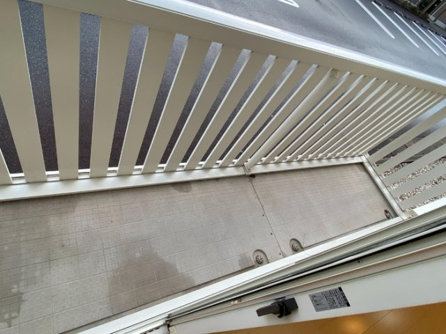 リビングタウン福　A棟のバルコニー