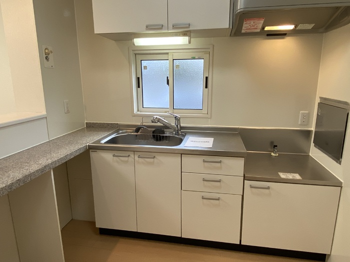 リビングタウン福　A棟のキッチン