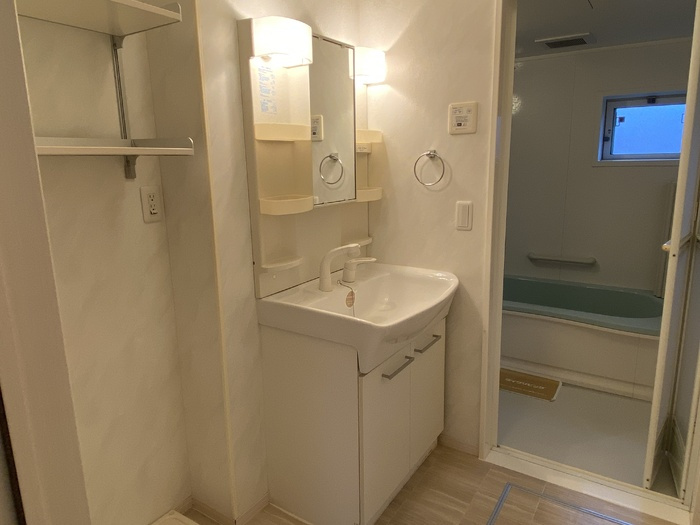 リビングタウン福　A棟の洗面所