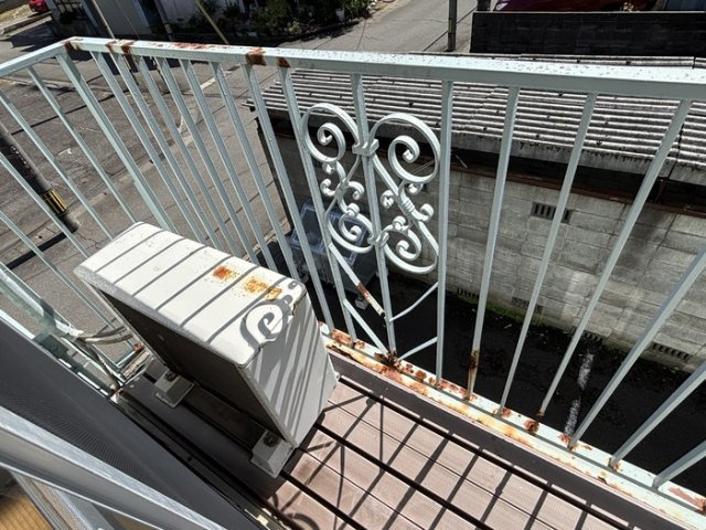 ハイツ水越　Aのバルコニー