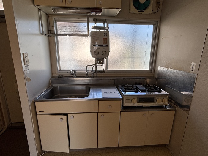 ハイツ水越　Aのキッチン