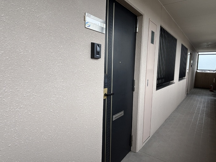 ラフィネ　マノワールのバルコニー