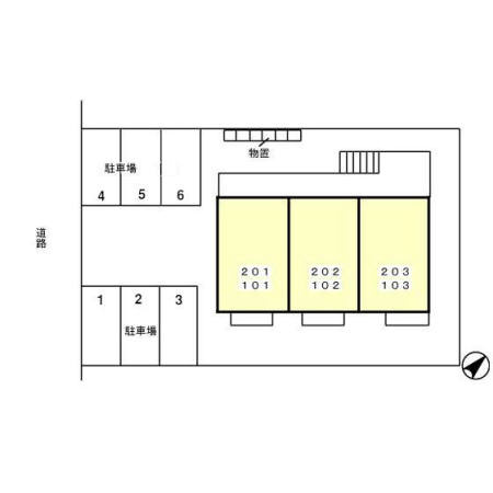 ライフボックスの区画図