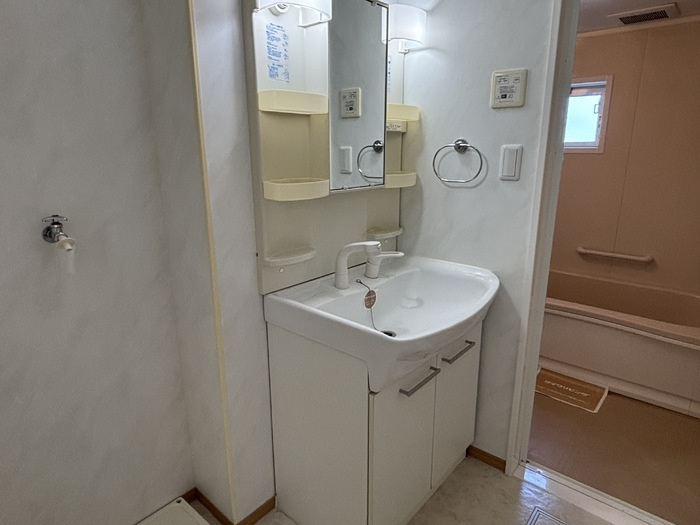 リビングタウン灯明寺　Cの洗面所