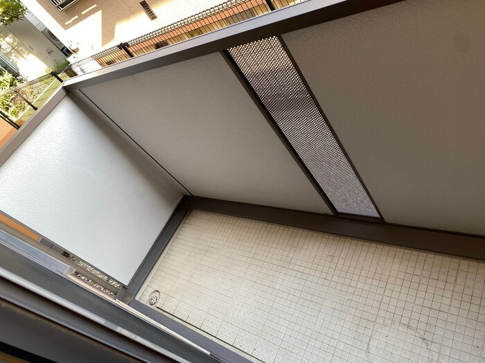 オレンジハウスのバルコニー