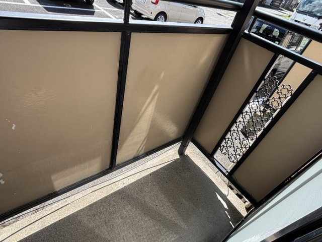 セジュールＭ２のバルコニー