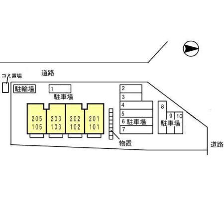 セジュール・グラシアの区画図