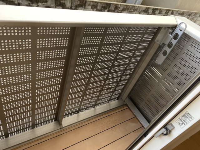 ソレールメゾンＡのバルコニー