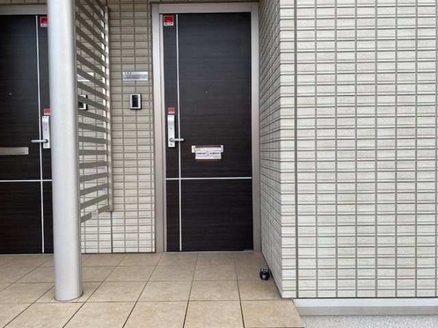 ソレールメゾンＡの玄関