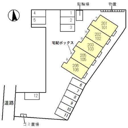 bienfait（ビアンフェ）の区画図