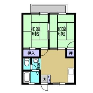 ハイツボニータの間取り