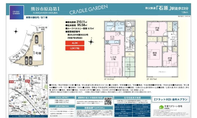 【仲介手数料無料】新築戸建　熊谷市原島1232-1（全1棟）のその他