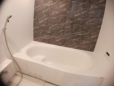 【浴室】 | メゾングレーヌ勝原Ｂ | きれいなお風呂です