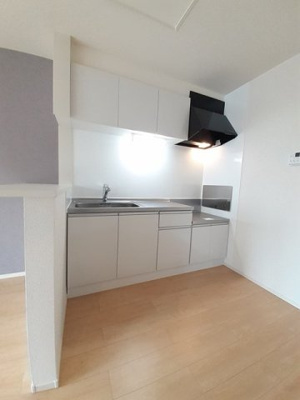 【キッチン】 | ル・ヴァンＢ | きれいなキッチンです