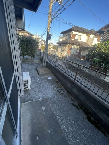 陽当たり良好なバルコニーです