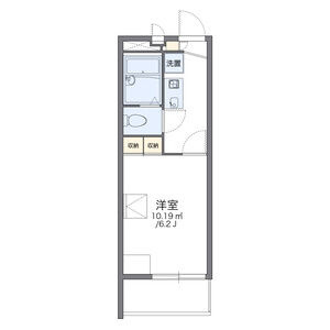 【間取り】 | レオパレスWakamizu　3