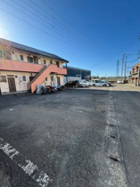 駐車場に車を止められます