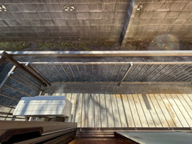 広々としたバルコニーです