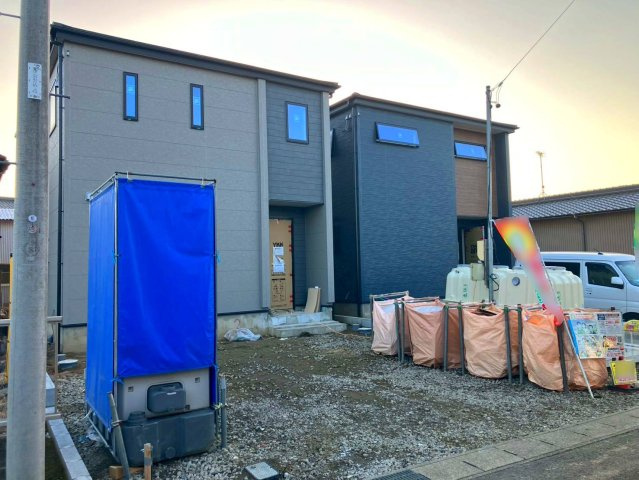 リーブルガーデン　江南市曽本町　全2区画分譲の外観|「現地（2026年1月21日）撮影」　
■全体写真　
■ヤマダ不動産　株式会社リライフ　